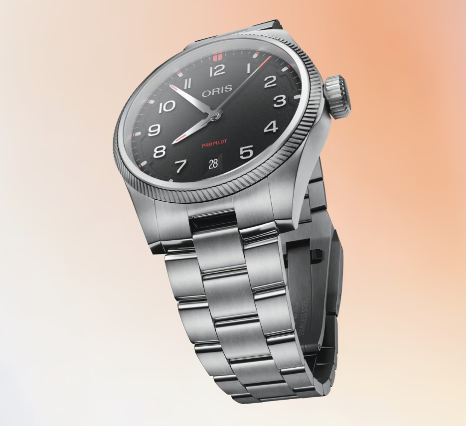 ORIS  Мужские швейцарские часы, автоматический механизм, сталь, 41 мм
